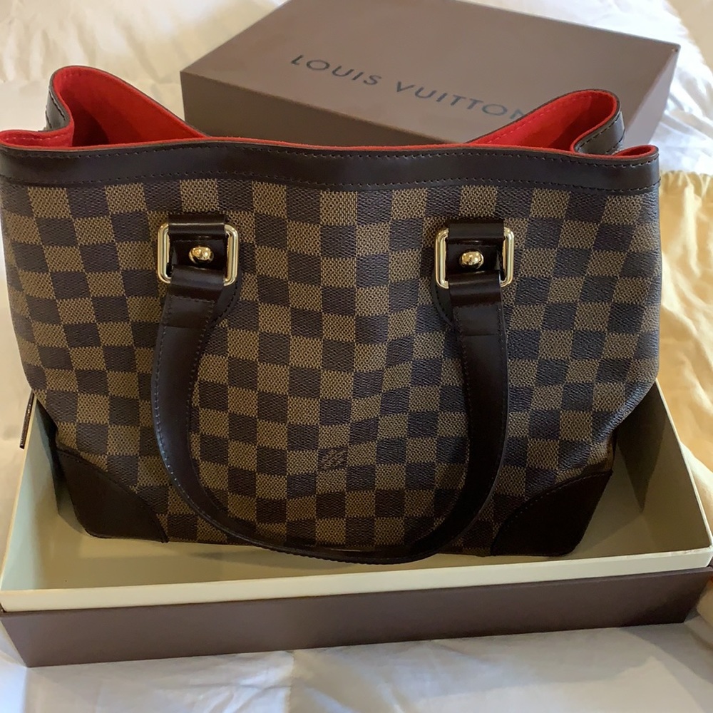 Louis Vuitton Purse Damier Hampstead LVMH - Picture 12 of 17